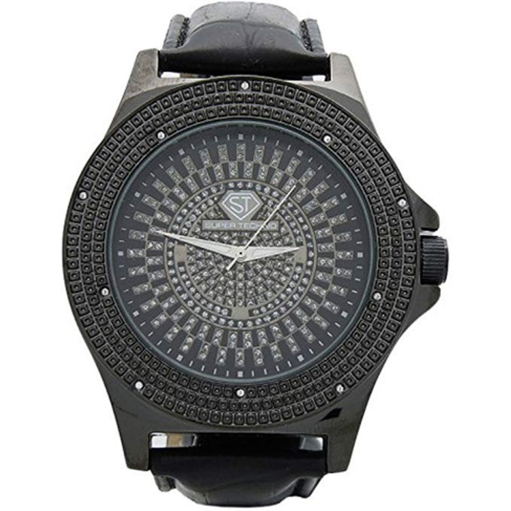 Super Techno 0.10CT diamond watch M-6235